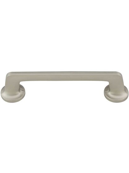 Northport Round Base Pull - 5 inch Center-to-Center in Satin Nickel.